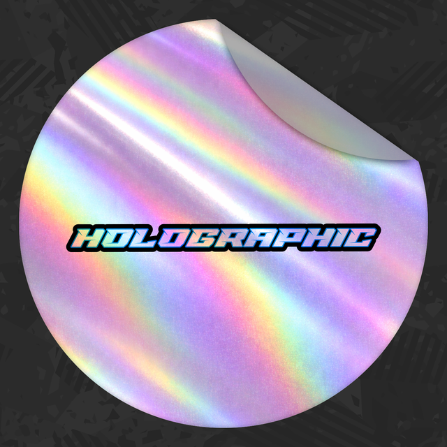 Holographic Stickers Sample Pack