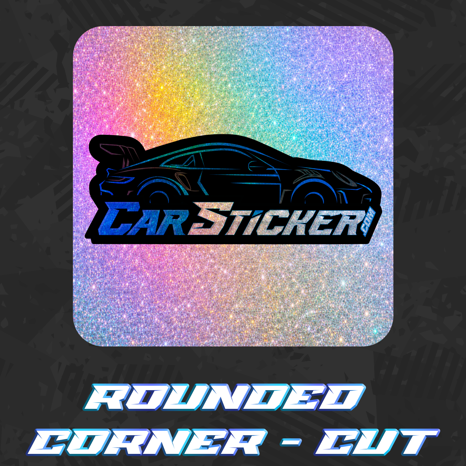 Sparkle Holographic Stickers