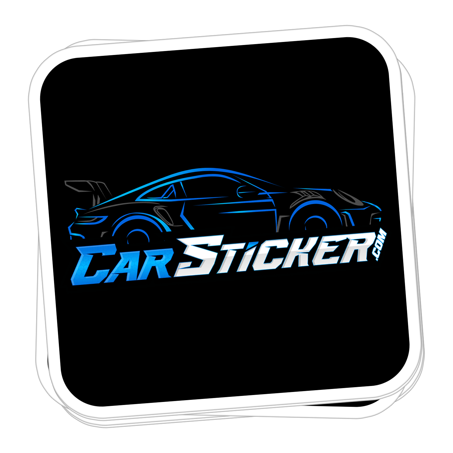 Rounded Corner Stickers