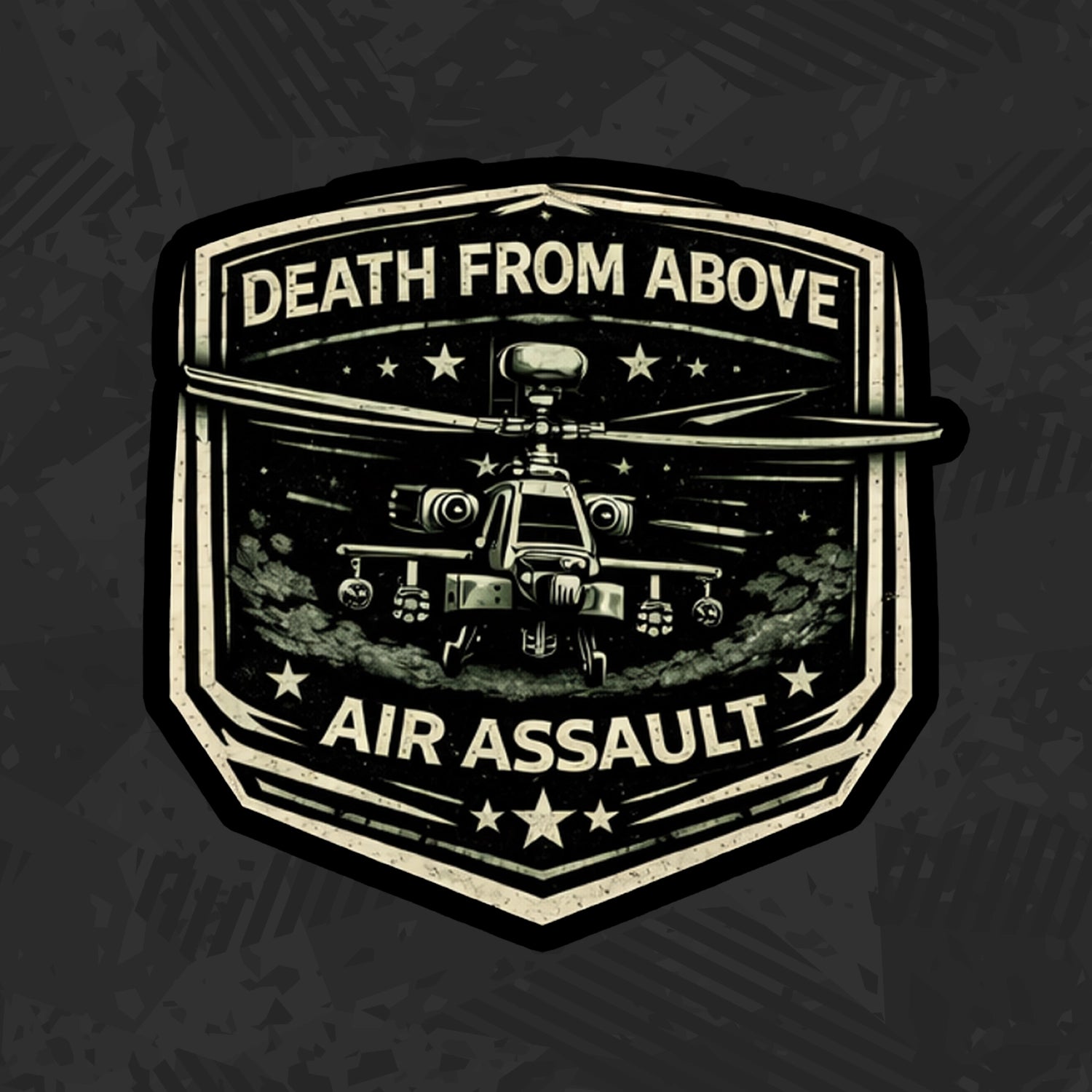 Death From Above - US Army Sticker