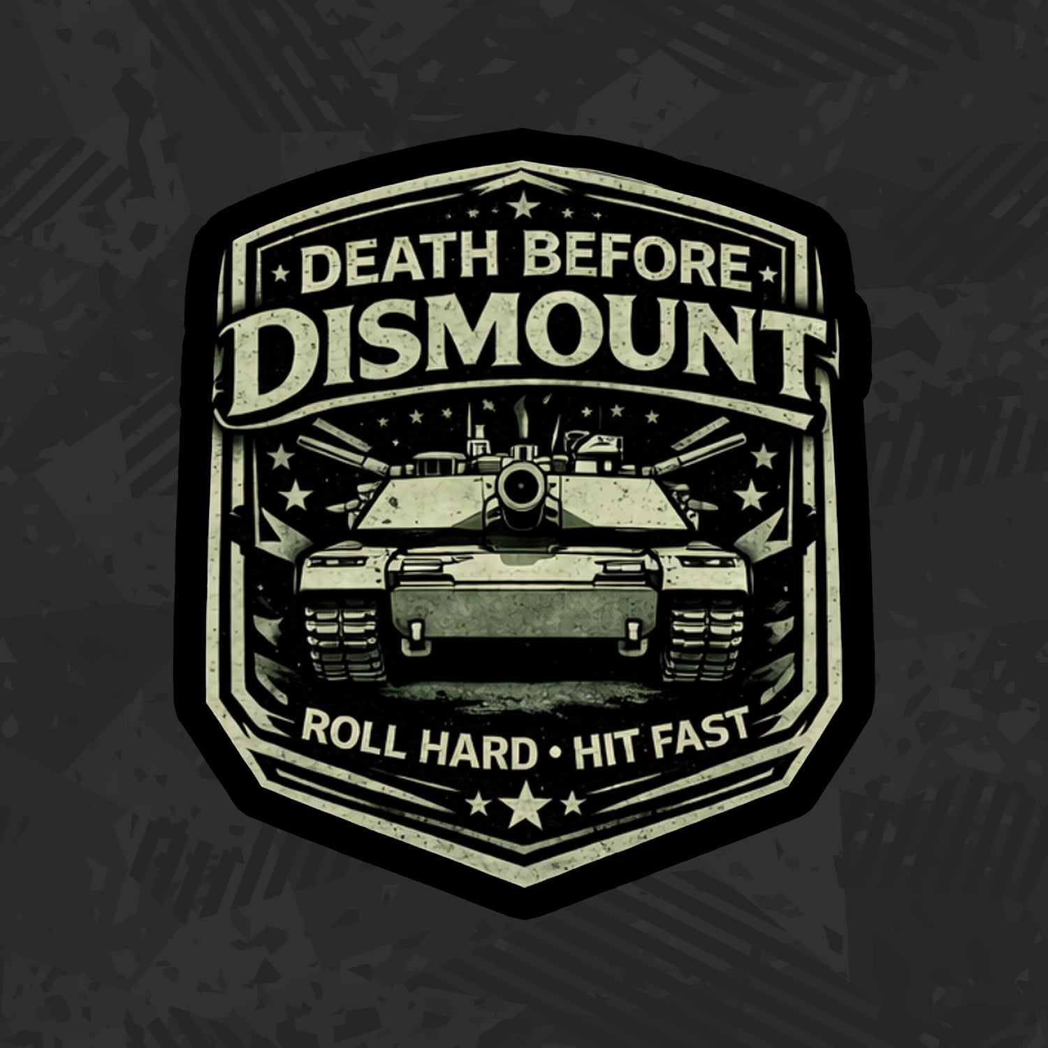 Death Before Dismount  - US Army Stickers