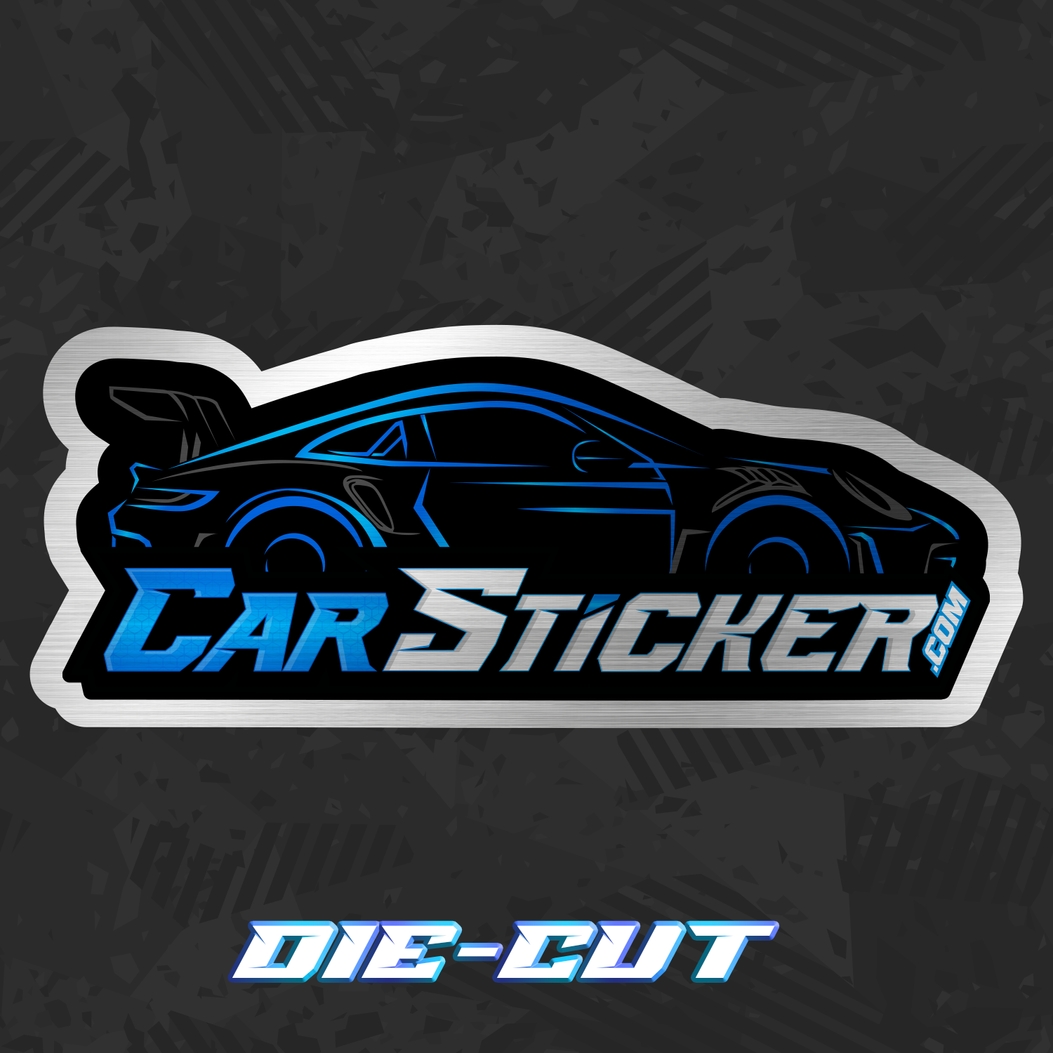 Brushed Metal Stickers