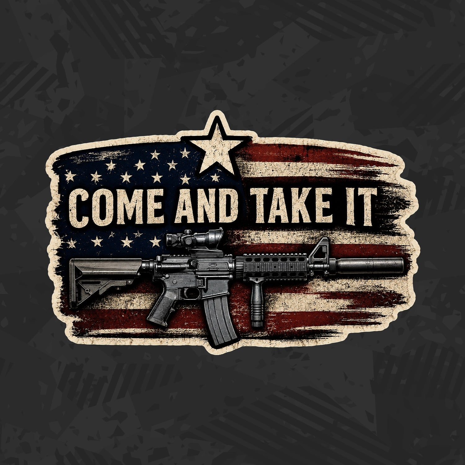 Come and Take it Sticker
