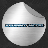 Brushed Metal Stickers