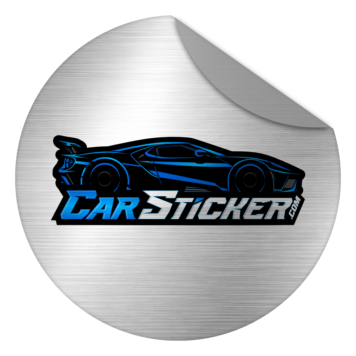 Brushed Metal Stickers
