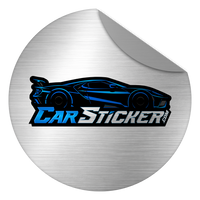 Brushed Metal Stickers