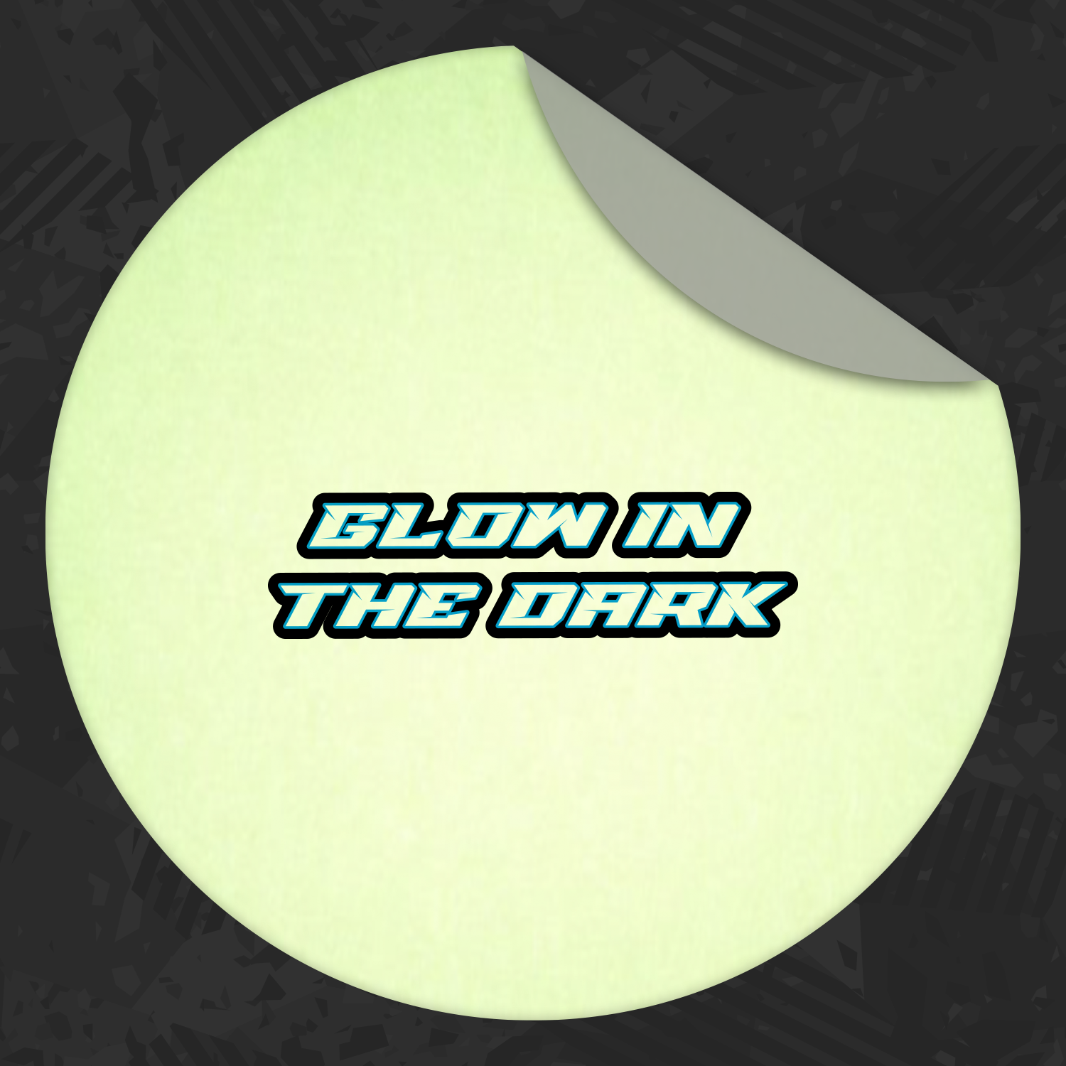 Glow In the Dark Stickers Sample Pack