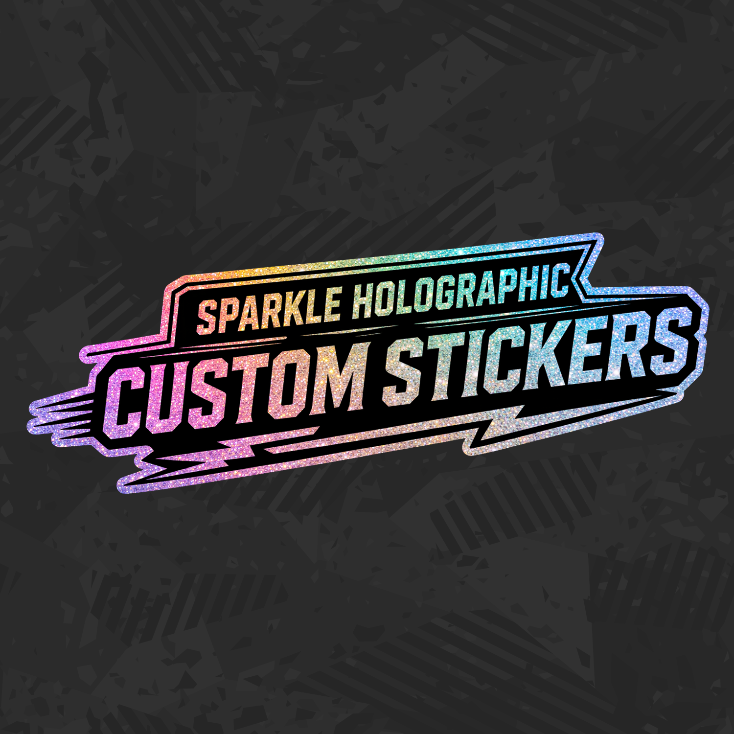 Sparkle Holographic Stickers