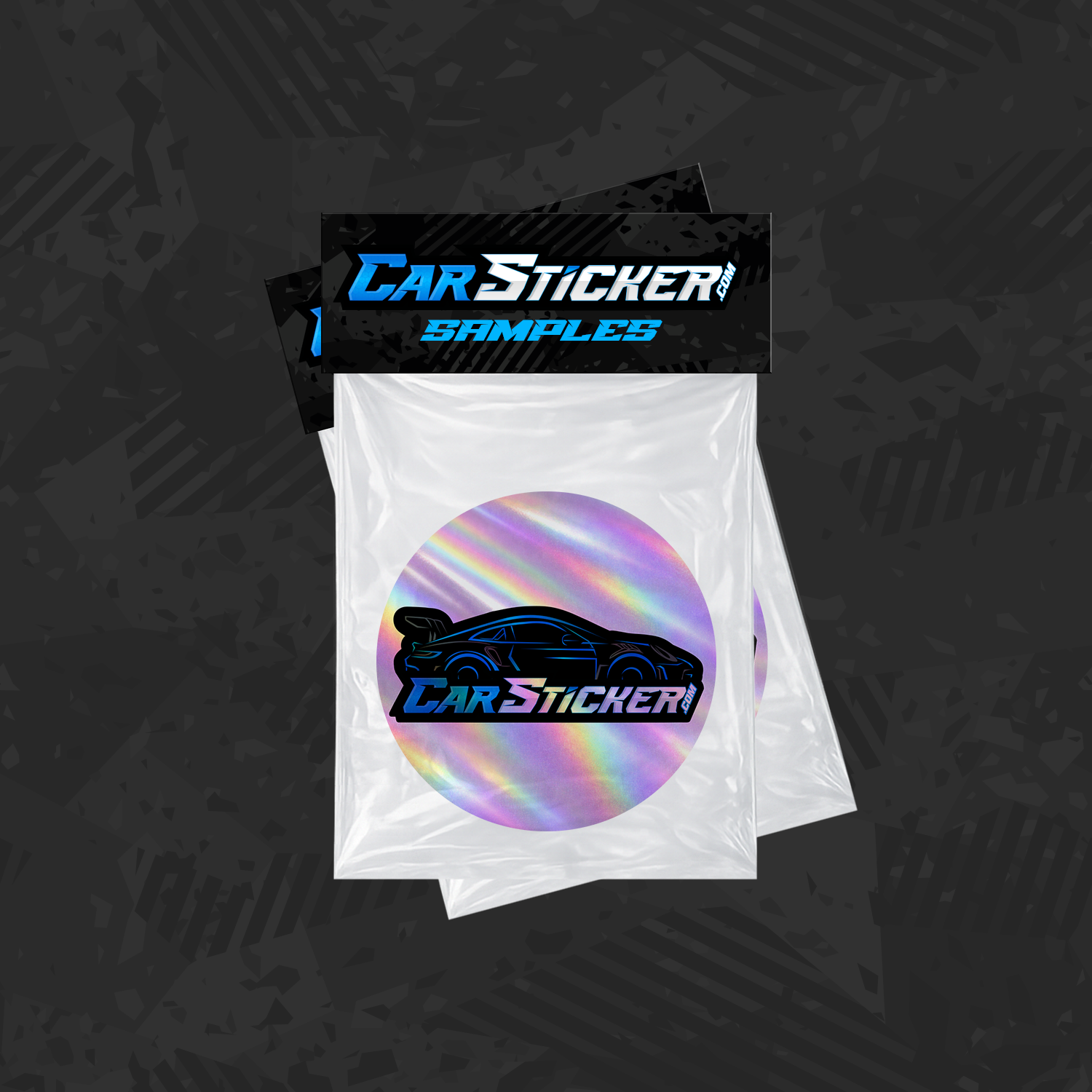 Holographic Stickers Sample Pack