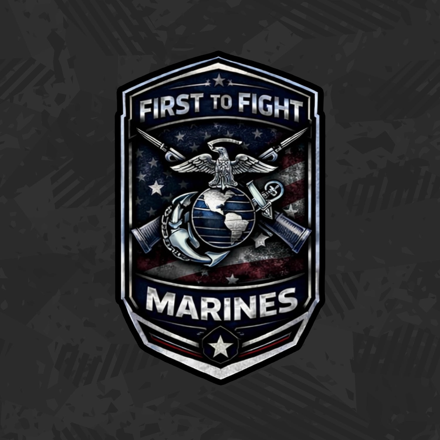 First to Fight  - US Marines Stickers