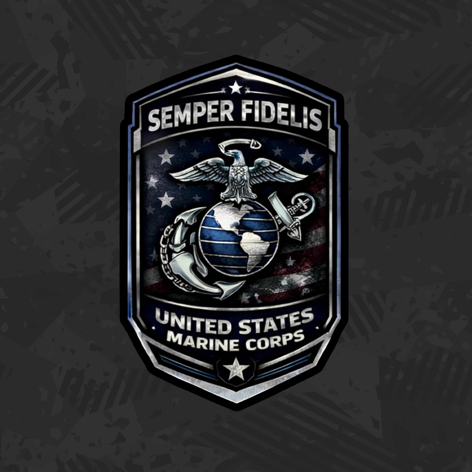 Simper Fidelis - US Marines Stickers