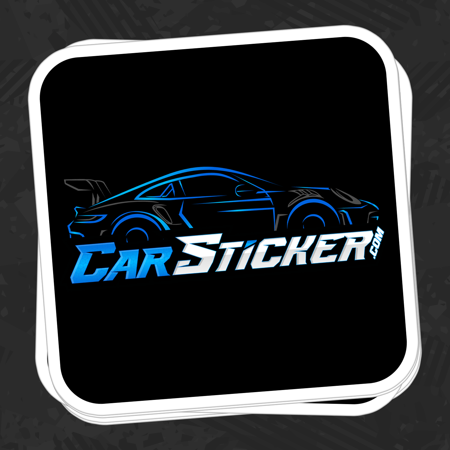 Rounded Corner Stickers
